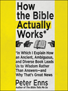 Imagen de portada para How the Bible Actually Works